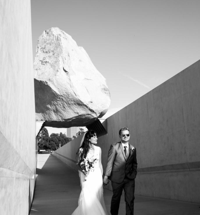 Wedding Photos at LACMA